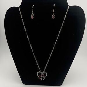 Earring/necklace set